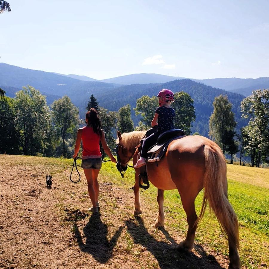 Erlebnisbauernhof Gutschi Ranch Kamp Esterno foto