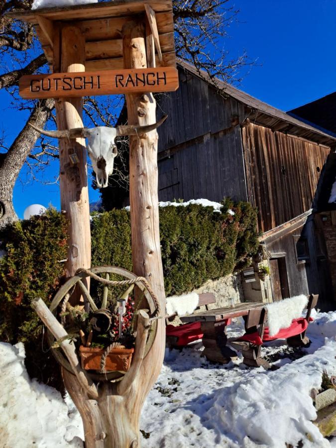 Erlebnisbauernhof Gutschi Ranch Kamp Esterno foto